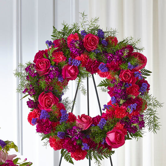 Calming Colors Wreath –  Infinity Floral, Osseo MN