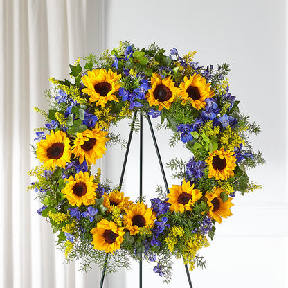Bright Rays Wreath –  Infinity Floral, Osseo MN