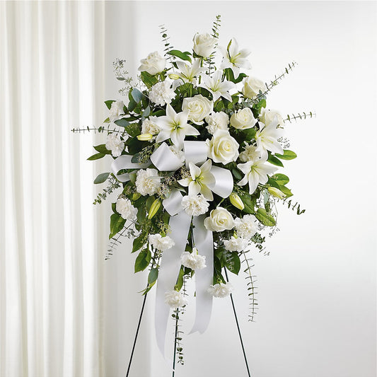 With Care Standing Spray –  Infinity Floral, Osseo MN