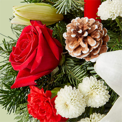 Seasonal Festivities Centerpiece –  Infinity Floral, Osseo MN