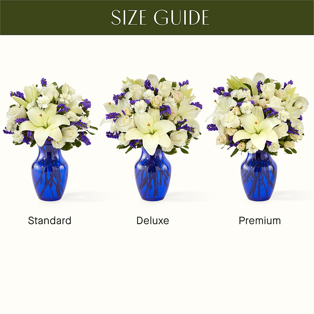 Sapphire Rush Bouquet –  Infinity Floral, Osseo MN