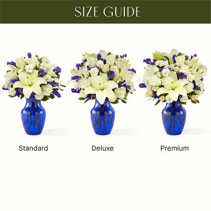Sapphire Rush Bouquet –  Infinity Floral, Osseo MN
