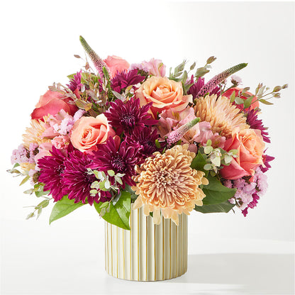 Berry Cobbler Bouquet with Ivory Vase –  Infinity Floral, Osseo MN