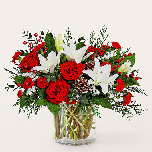 Best in Snow Bouquet –  Infinity Floral, Osseo MN