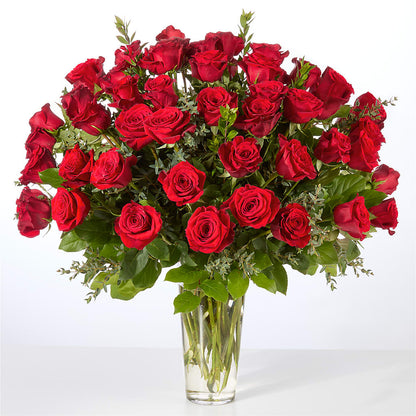 Forever Yours Fifty Stem Red Rose Bouquet –  Infinity Floral, Osseo MN